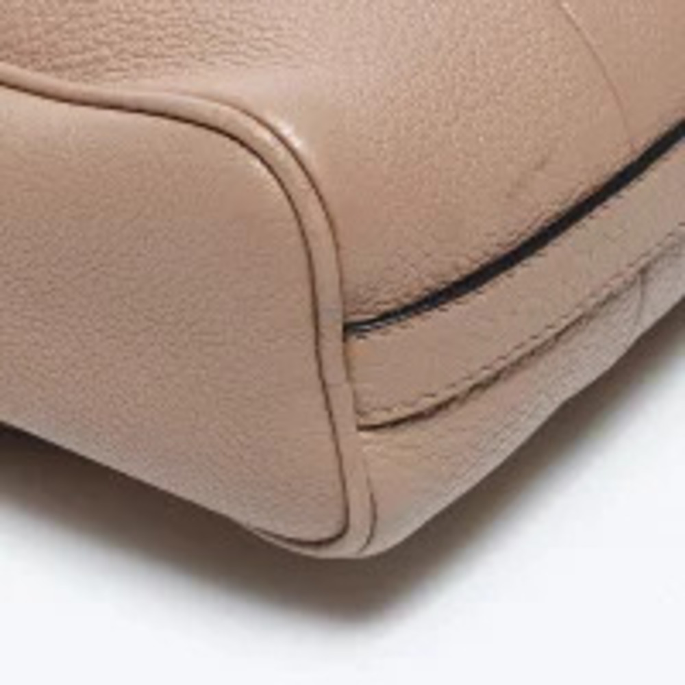 Prada Leather Pochette Vitello Shoulder Bag Beige - Picture 6 of 13